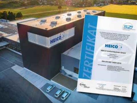 HEICO成型技术有限公司ISO 14001认证成功